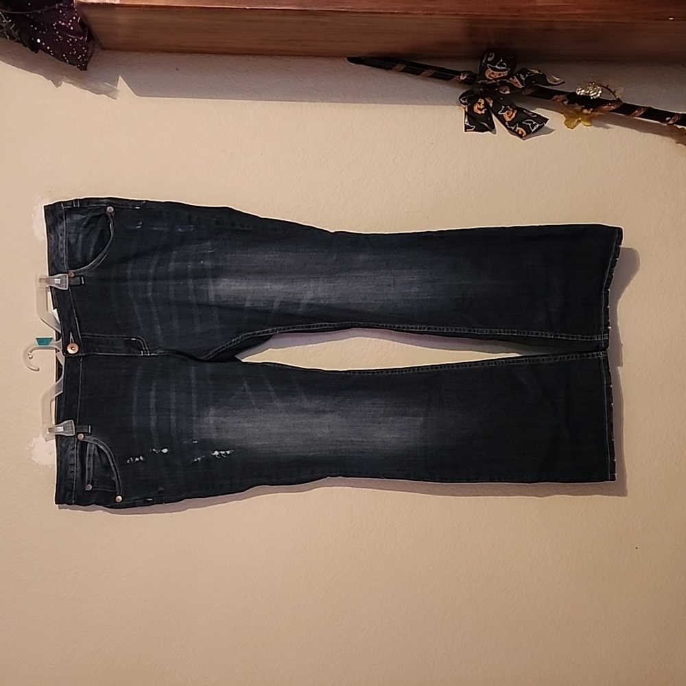 Arizona distressed womens jeans size 19